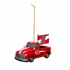 North Carolina State University Rally Truck Ornament, Set of 2, Collegiate, Home
