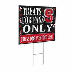 North Carolina State University Yard Sign, Halloween Treats for Fans, Collegiate, Home