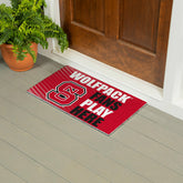 North Carolina State University Fan Mat, 28"x16", Collegiate