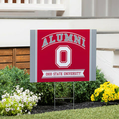 Ohio State University Coroplast Yard Sign Alumni, Collegiate, Home