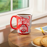 Ohio State University, 14oz Ceramic Cup of Awesome with Matching Box, Collegiate, Home