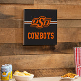 Oklahoma State University Wood Wall Sign, 12x12, Collegiate, Home