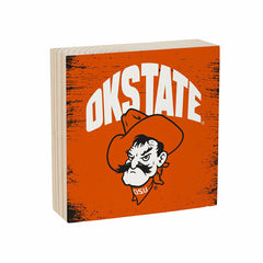 Oklahoma State University Plock, Down Home Fans, 6x6, Collegiate, Home
