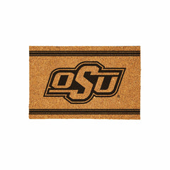 Oklahoma State University Large One Color Coir Mat, 36"x24", Collegiate