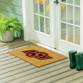 Oklahoma State University Large Full Color Coir Mat, 36"x24", Collegiate