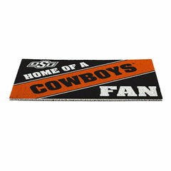 Oklahoma State University, PVC Mat COLOR, Home of a Fan, Collegiate