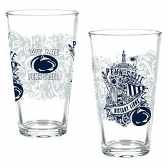 Penn State 16oz Glass pint, Set of 2, Collegiate, Home