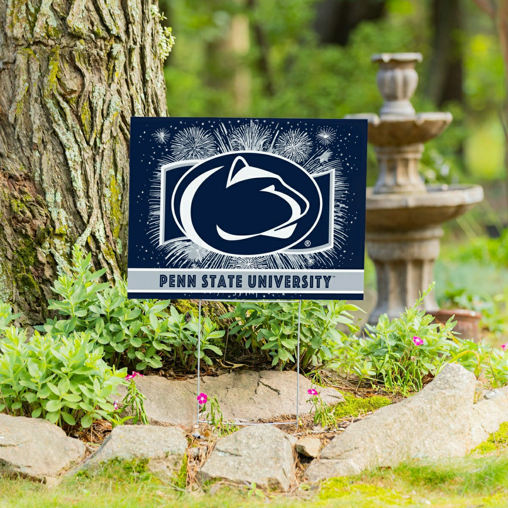Penn State Yard Sign, Patriotic, Collegiate, Home