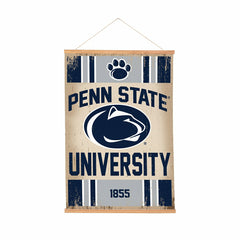 Penn State, Canvas Wall Tapestry, Medium, 36x24, Collegiate, Home