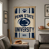 Penn State, Canvas Wall Tapestry, Large, 54x36, Collegiate, Home