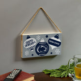 Penn State Holiday Wood Wall Sign, 6x11, Collegiate, Home