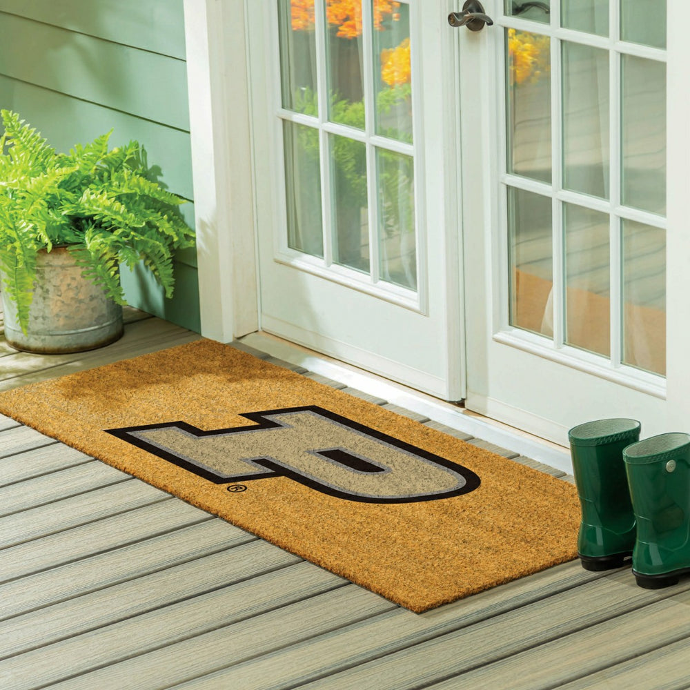 Purdue University Extra Large Full Color Coir Mat, 60"x24", Collegiate
