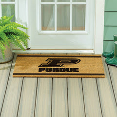 Purdue University Large One Color Coir Mat, 36"x24", Collegiate