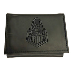 Purdue University, Tri-Fold Wallet, Black, Collegiate, Home
