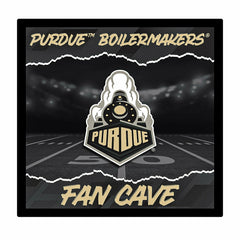 Purdue University 23"H x 23"L LED Wall Decor, Edgelite, Square, Collegiate, Home