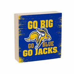 South Dakota State University Plock, Down Home Fans, 6x6, Collegiate, Home