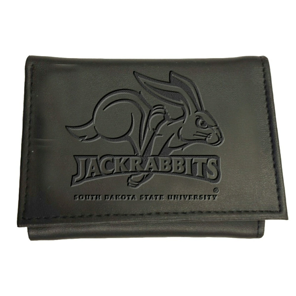 South Dakota State University, Tri-Fold Wallet, Black, Collegiate, Home