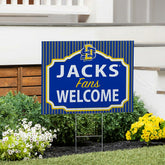 South Dakota State University Coroplast Yard Sign, "Fans Welcome", Collegiate, Home