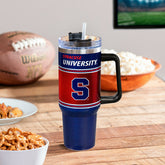 40oz Stainless Steel Canyon Cup w/ Straw, Syracuse University, Collegiate, Home