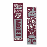 47" Double Sided Leaner, Texas A&M, Halloween, Collegiate, Home
