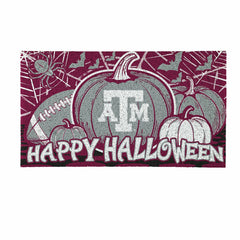 Texas A&M Halloween PVC Mat, 28"x16", Collegiate