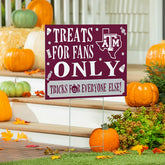 Texas A&M Yard Sign, Halloween Treats for Fans, Collegiate, Home