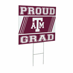Texas A&M Coroplast Yard Sign Graduate, Collegiate, Home