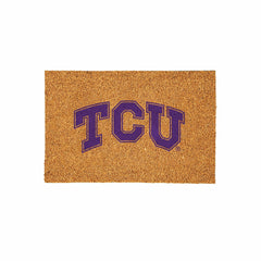 Texas Christian University Large Full Color Coir Mat, 36"x24", Collegiate