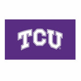 Full Color PVC Mat, 16" x 28", Texas Christian University, Collegiate