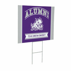Texas Christian University Coroplast Yard Sign Alumni, Collegiate, Home