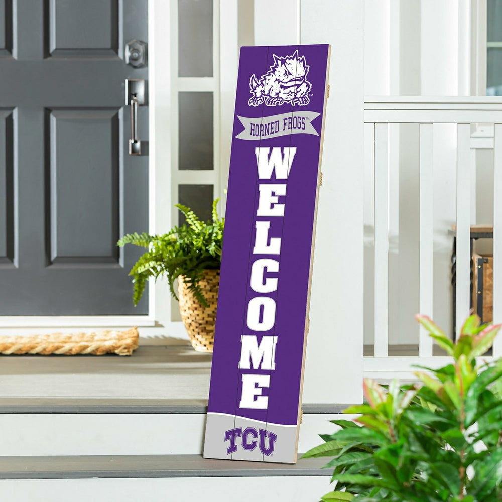 Texas Christian University Large Single Sided Leaner, 46", Collegiate, Home