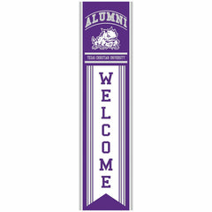 Texas Christian University Alumni Single Sided Large Leaner, 46", Collegiate, Home