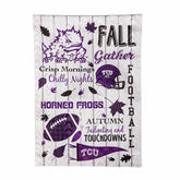 Texas Christian University, Moire Flag, GDN, Fall Seasonal, Collegiate, Home