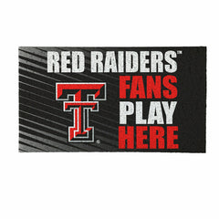 Texas Tech University Fan Mat, 28"x16", Collegiate