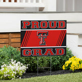 Texas Tech University Coroplast Yard Sign Graduate, Collegiate, Home