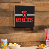 Texas Tech University Wood Wall Sign, 12x12, Collegiate, Home