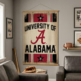 University of Alabama, Canvas Wall Tapestry, Large, 54x36, Collegiate, Home