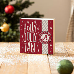 University of Alabama Block, Holiday, 6x6, Collegiate, Home