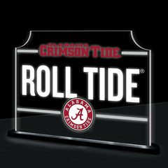 University of Alabama College Rectangle Desklite LED Decor, Collegiate, Home