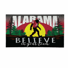 University of Alabama Bigfoot PVC Mat, 28"x16", Collegiate