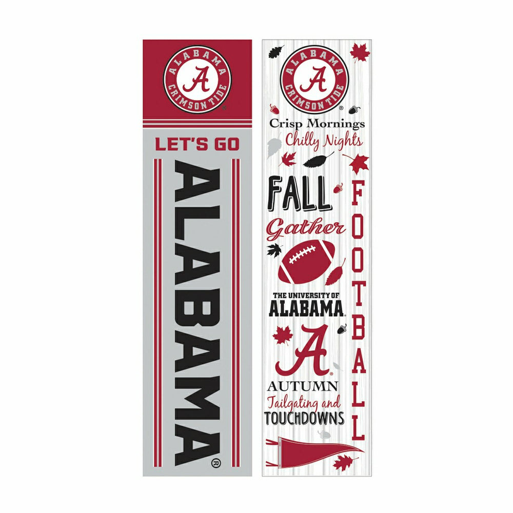 46" Double Sided Leaner, University of Alabama, Fall Seasonal, Collegiate, Home