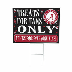 University of Alabama Yard Sign, Halloween Treats for Fans, Collegiate, Home