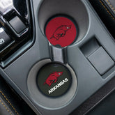 University of Arkansas Car Coaster Set, 2pc, Collegiate, Home