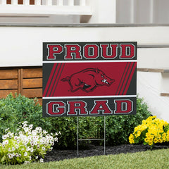 University of Arkansas Coroplast Yard Sign Graduate, Collegiate, Home