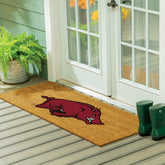 University of Arkansas Extra Large Full Color Coir Mat, 60"x24", Collegiate