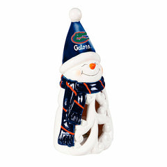 University of Florida Snowman LED Statuary, 8", Collegiate, Home