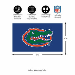 Full Color PVC Mat, 16" x 28", University of Florida, Collegiate