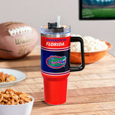 40oz Stainless Steel Canyon Cup w/ Straw, University of Florida, Collegiate, Home