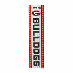 47" Double Sided Leaner, University of Georgia, Christmas, Collegiate, Home