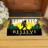 University of Iowa Bigfoot PVC Mat, 28"x16", Collegiate